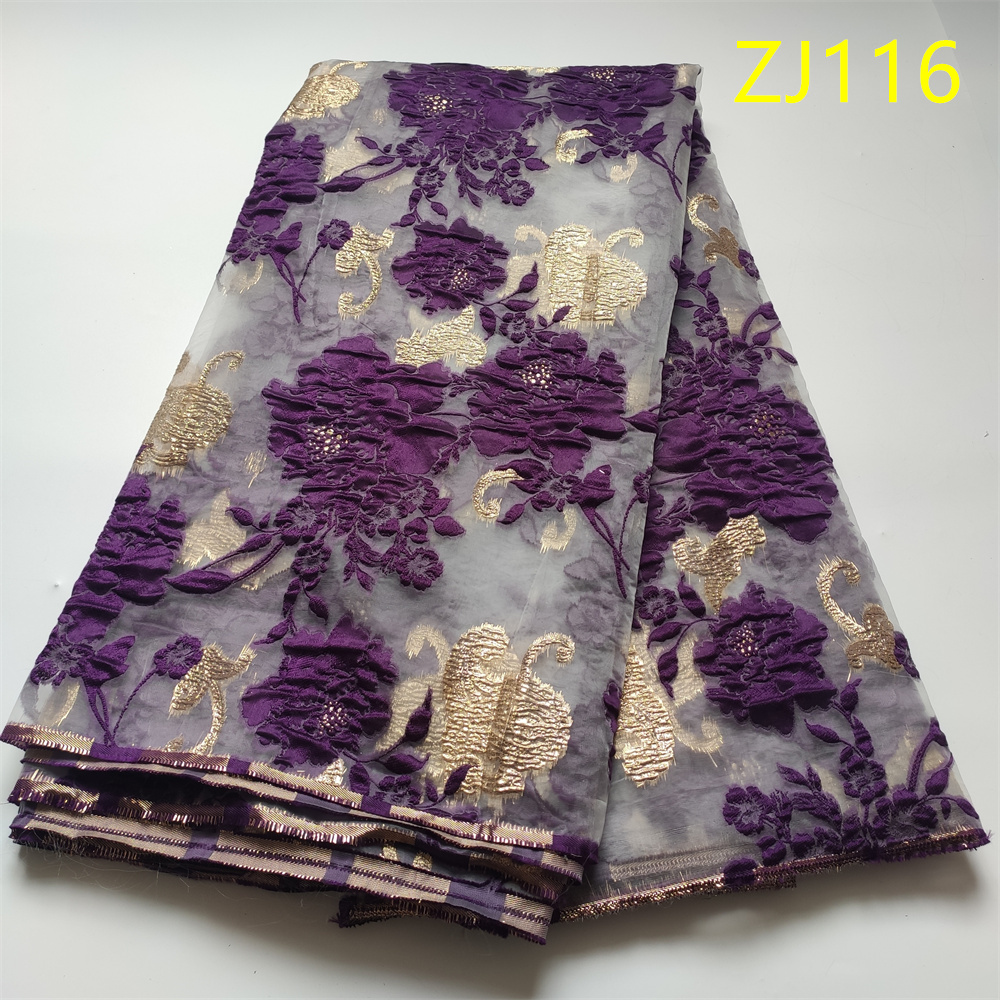 Glitter Tablecloth - 2026 Afrikanischer nigerianischer Tüll-Spitzenstoff, Organza-Stickerei, Guipure-Partykleid,