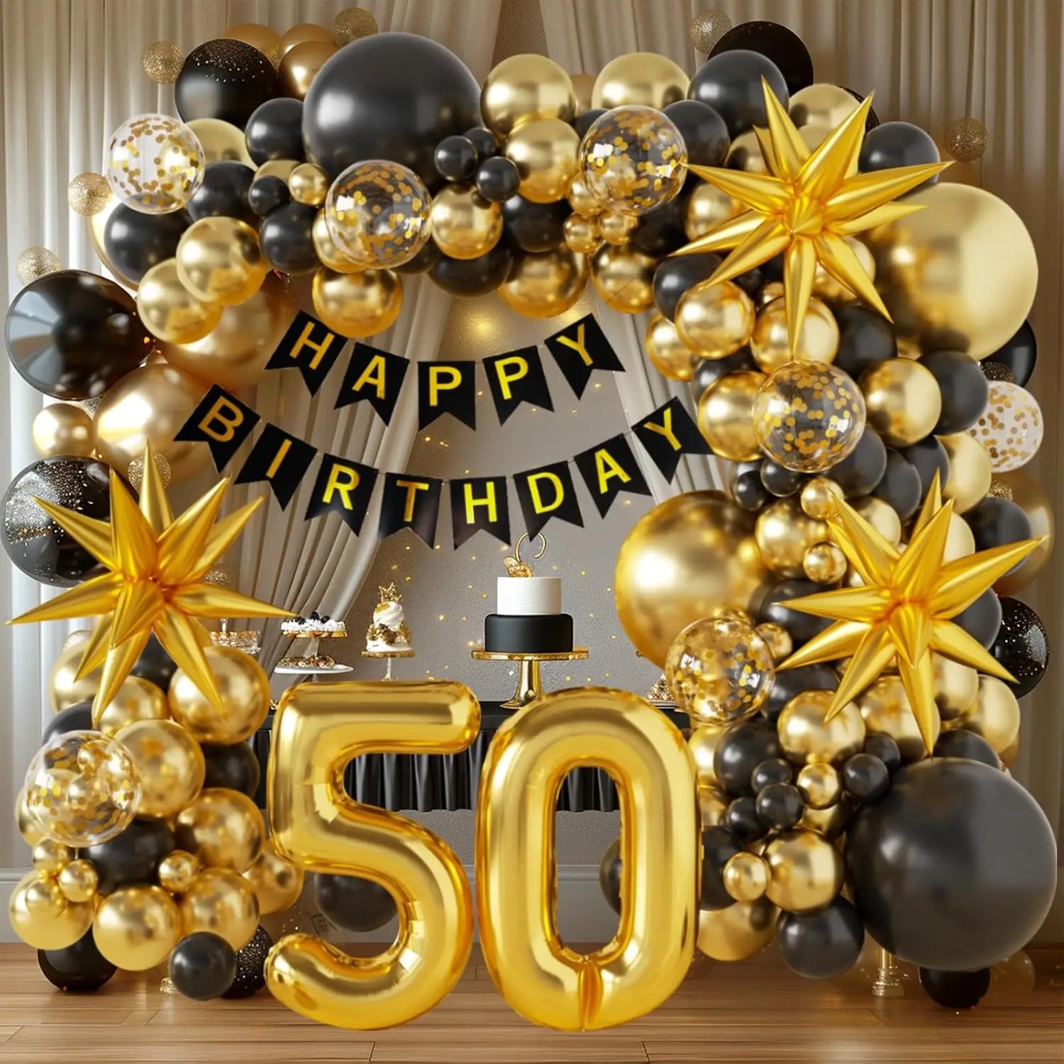 40./50./60. Geburtstagsdekorat – Party Banner Gold Bewertung und Preis