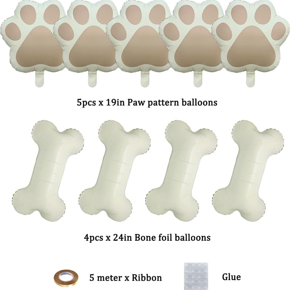 9-teiliges Set „Let us Pawty B – Let'S Party Event Supply Bewertung und Preis
